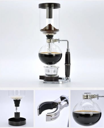 الة تحضير القهوة و الشاي سايفون - ( 360ml ) | Coffee Maker Siphon