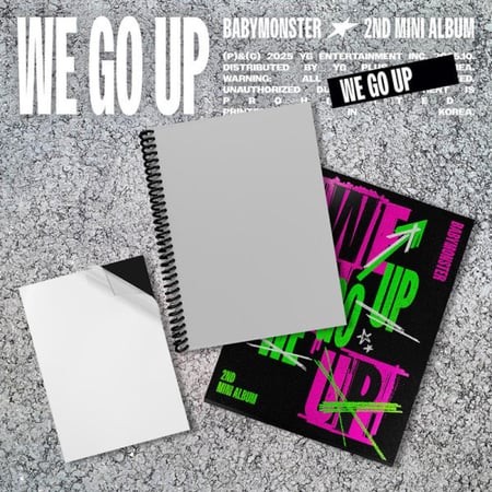 BABYMONSTER - 2nd MINI ALBUM WE GO UP (RANDOM)
