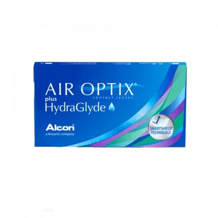 اير اوبتكس بلس هيدراجليد شهرية Air Optix plus | عبوة 12 عدسات