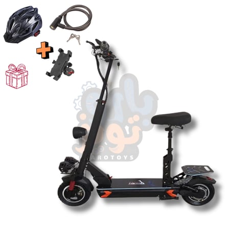 سكوتر البرق الكهربائي بقوة 2000W بطارية عملاقة