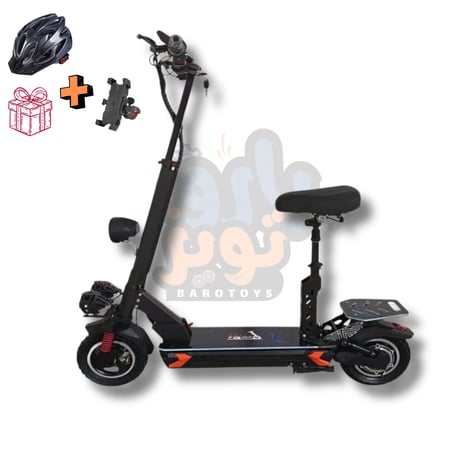 سكوتر البرق الكهربائي بقوة 2000W بطارية عملاقة