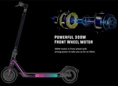 سكوتر كهربائي واقف 2024 مع مثبت جوال من بارو تويز