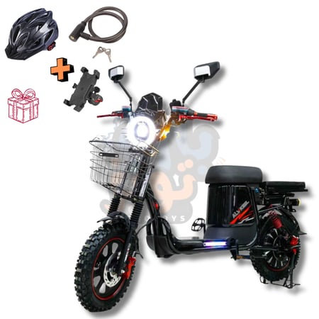 سكوتر المدرعة برو بقوة 60 فولت بطارية 40 الف آمبير