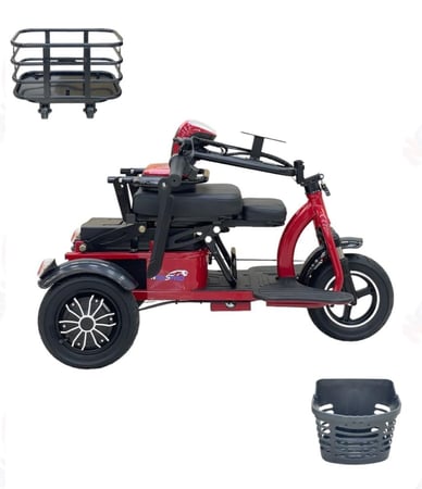 سكوتر كهربائي ثلاث عجلات 48V - الراحة و الامان مع كل مشوار