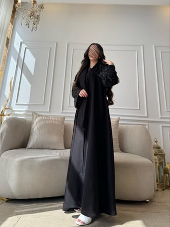 عبايات-اكمام-دانتيل