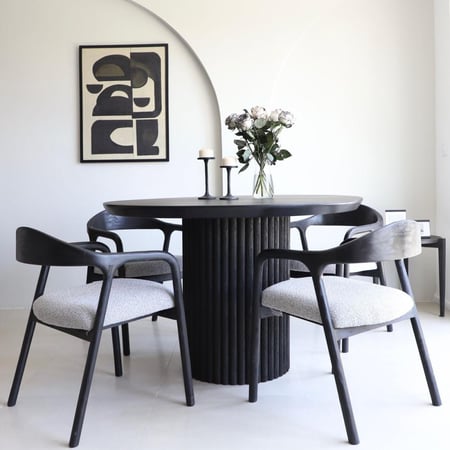 طاوله سفره مع اربع كراسي