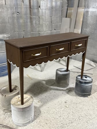 مدخل ملبس قشره سنديان طبيعي