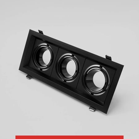 فريم سبوت لايت ثلاثي المونيوم ضد التوهج