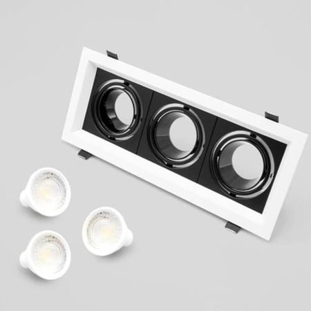 فريم سبوت لايت ثلاثي المونيوم ضد التوهج