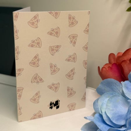 بطاقة البيتزا