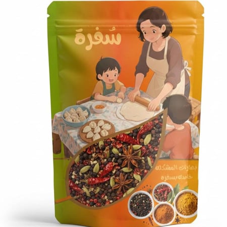 بهارات المشكلة خاصة بسفرة حب 200 جرام