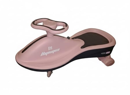 سيارة أطفال ملتوية