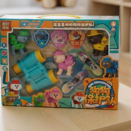 لعبة فريق حماية الاطفال