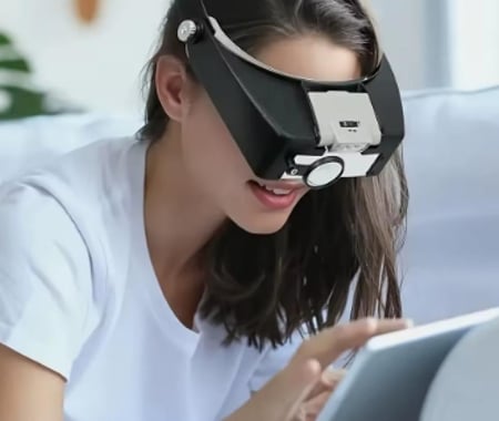 نظارات مكبرة
