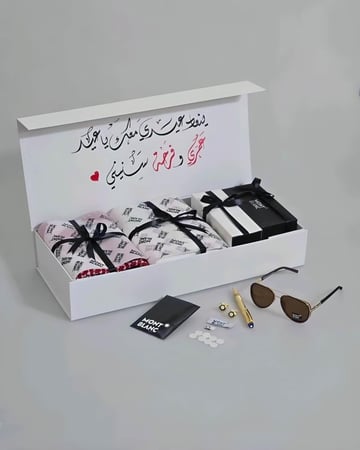 بوكس هدايا رجالي مونت بلانك