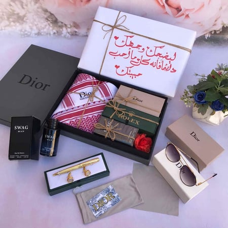 طقم هدايا رجالية ديور