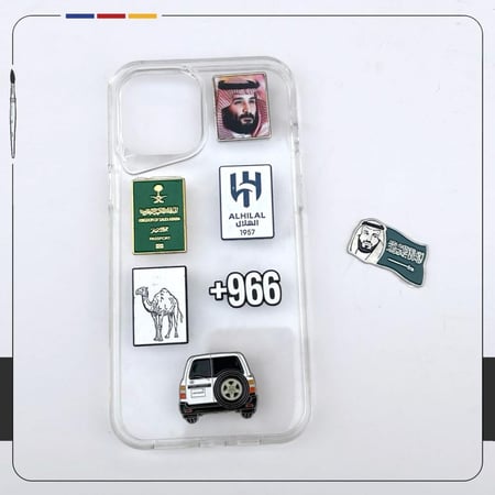 ستيكرات معدن للجوال