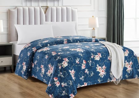 بطانية نفرين ناعمة وزن 1000جم تقريبا