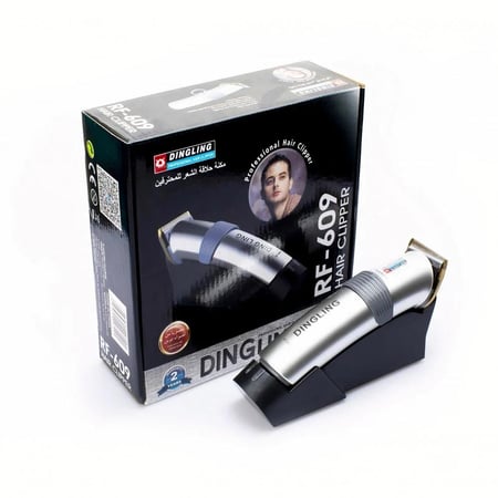 ماكينة حلاقة شعر احترافية للرجال RF-609 اللون\ فضي