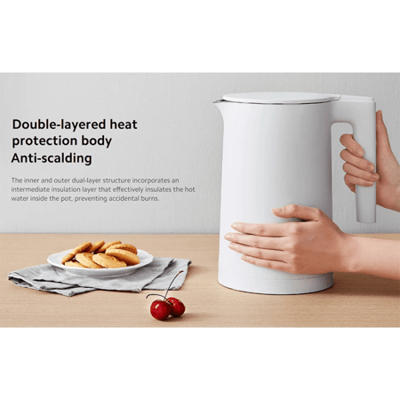 غلاية ماء شاومي بسعة 1.7 لتر وبقوة 1800 واط BHR5928HK - اللون أبيض