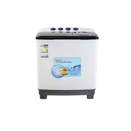 غسالة استار اكس حوضين ، تجفيف قوي ، أبيض و أسود - 4.5 كيلو - TT04SX