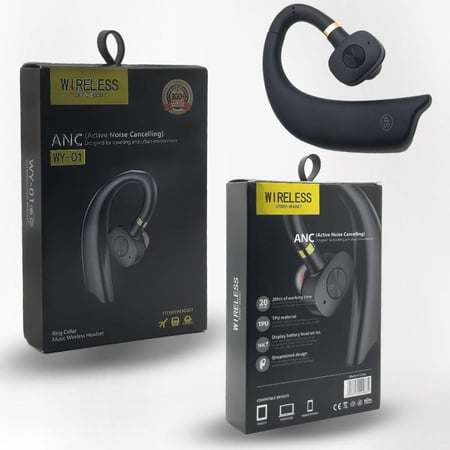 سماعة أذن بلوتوث من وينماكس بتصميم مريح وجودة صوت عالية لتجربة استماع