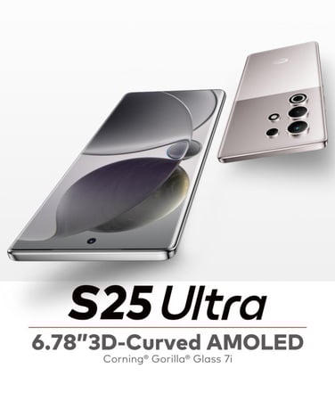 إيتل S25 الترا ذاكرة 256 جيجا رام 4G