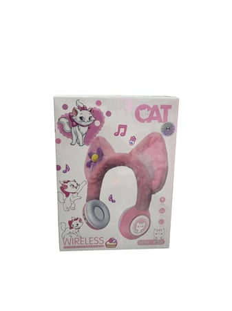 سماعة رأس لاسلكية بتصميم قطة