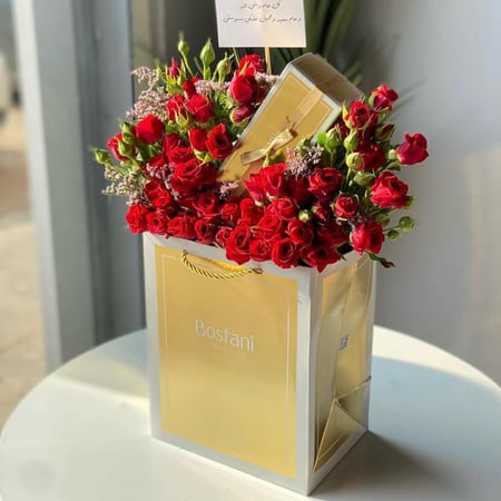 باتشي ربع كيلو مع الورد