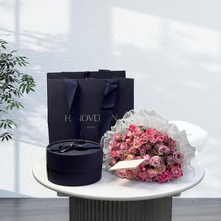 ورد مع شوكلت من هنوفيرين