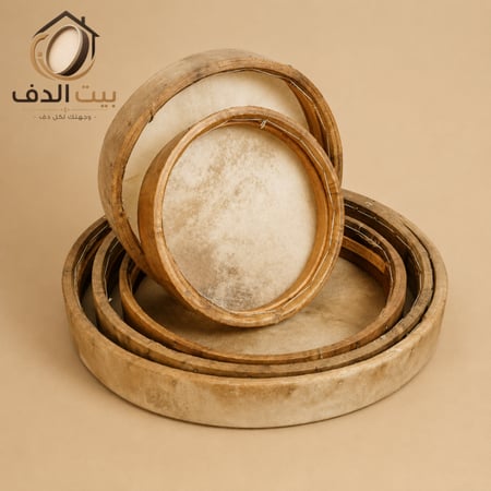 عدة دفوف مصري عرض خاص مصقاع مرجاف مجموعة دفوف 5 قطع