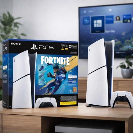 سوني 5 Playstation جيجا825 حزمة فورتنايت الاصدار الرقمي