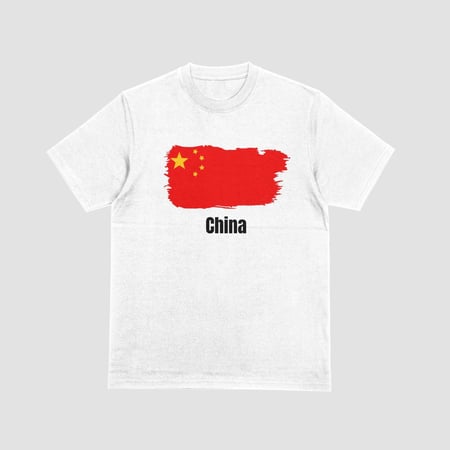 China Brushed Flag