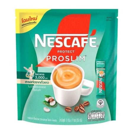 قهوة نسكافيه برو سليم لحرق الدهون 17 ظرف Nescafe Proslim
