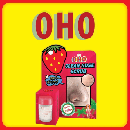 أوهو مقشر الأنف الشفاف OHO