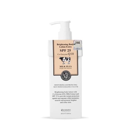 بيوتي بوفية لوشن الجسم ميلك بلس للتفتيح SPF 25 (250 مل) MILK PLUS BRIGHTENING BODY LOTION EXTRA SPF 25