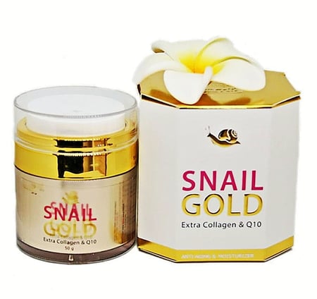 Snail Gold Extra Collagen & Q10 Cream- كريم الحلزون الذهبي بالكولاجين و Q10