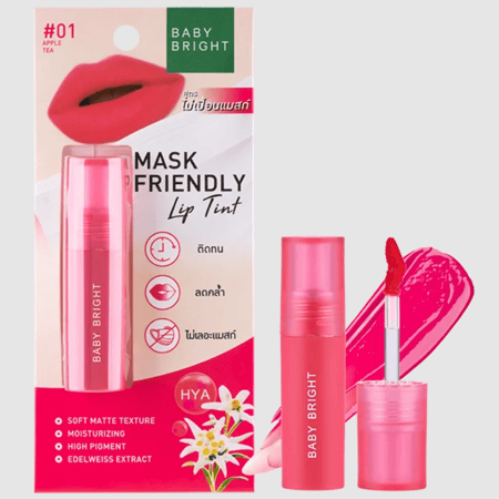 بيبي برايت لون شفاه 01# Baby Bright Mask Friendly Lip Tint