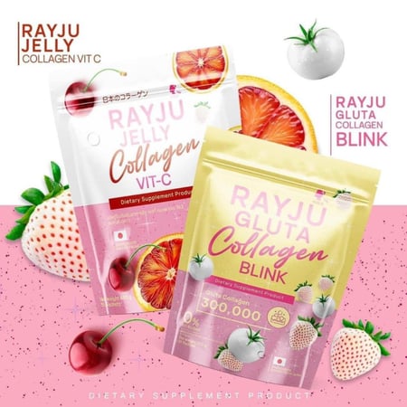 رايجو جلوتا كولاجين بلينك (1 عبوة 30 كيس) RAYJU GLUTA COLLAGEN