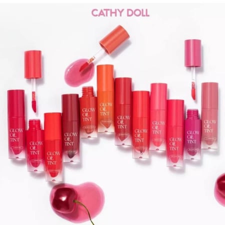 كاثي دول تنت الشفاه الزيتية المتوهجة 01 نود روز Cathy doll