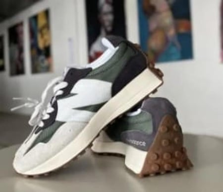 New Balance 327 Oak leaf Green Mystic Purple