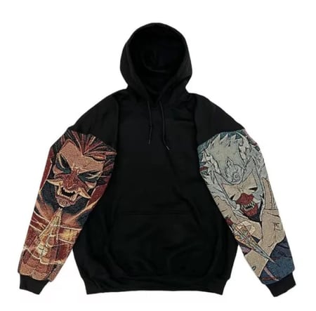 High quality knit hoodie