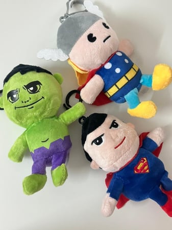 Superheroes doll