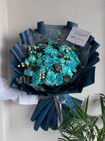 باقة بلو روز