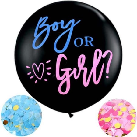 Big Gender Reveal Balloon بالونة تحديد جنس المولود