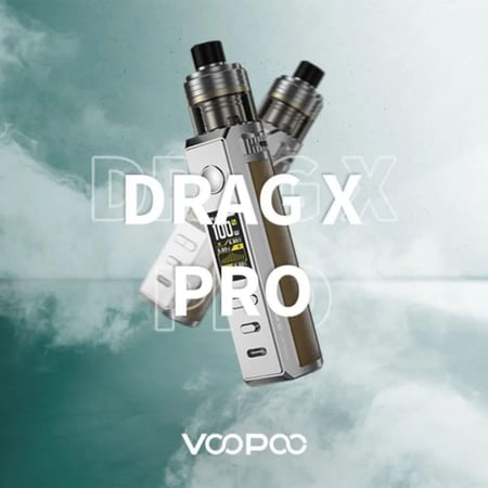 شيشه دراق اكس برو المطور 100W من فوبو VOOPOO Drag X Pro 100W Pod Kit