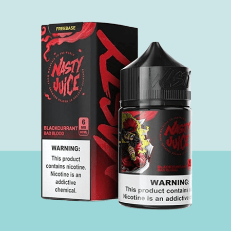 نكهة ناستي بطعم نكهة الكشمش الأسود الترابية الحلوة بالنعناع 60 مل Nast