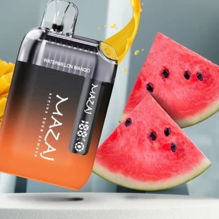 مزاج 9000 سحبة لوش ايس بطيخ  MAZAJ 9000 PUFFS LUSH ICE