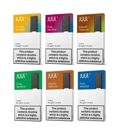 بودات جول توباكو توت اسود الاصدار الثاني JUUL2 BLACKCURRANT TOBACCO PO