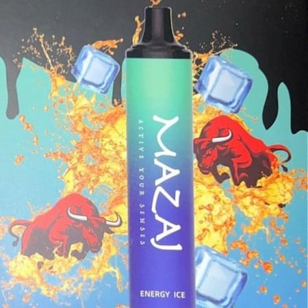 سحبة مزاج جاهزة ديمون بنكهة مشروب طاقة ايس 5000 موشة-MAZAJ DEMON DISPO